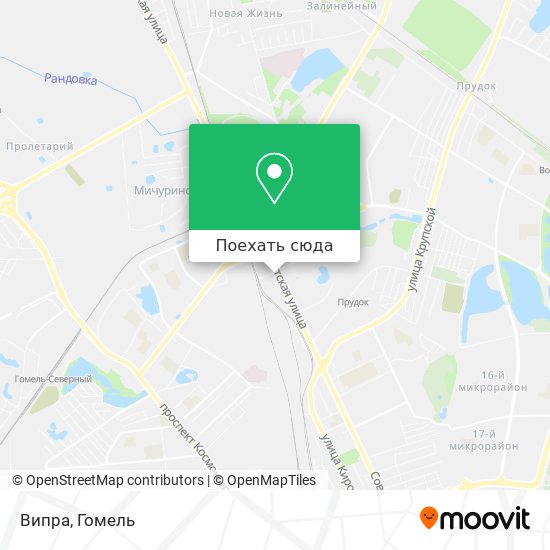 Карта Випра