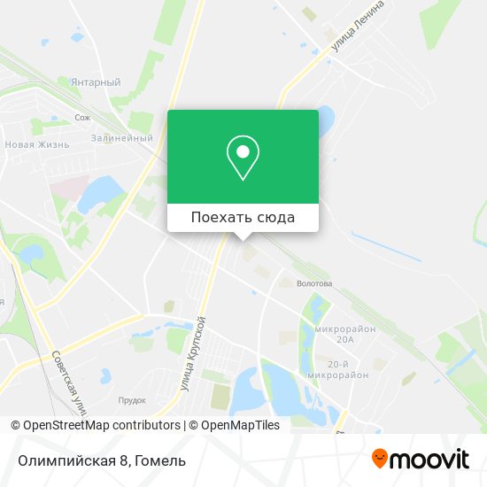 Карта Олимпийская 8