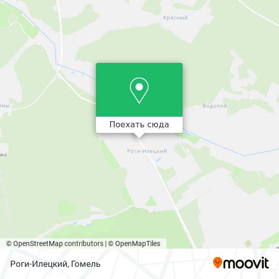 Карта Роги-Илецкий
