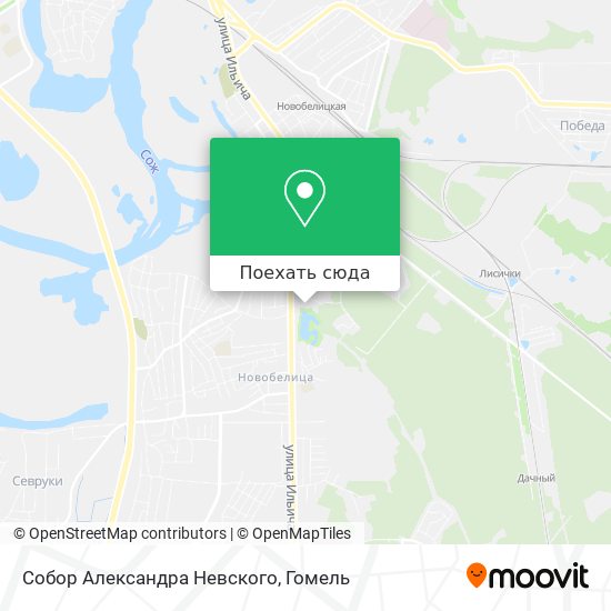 Карта Собор Александра Невского
