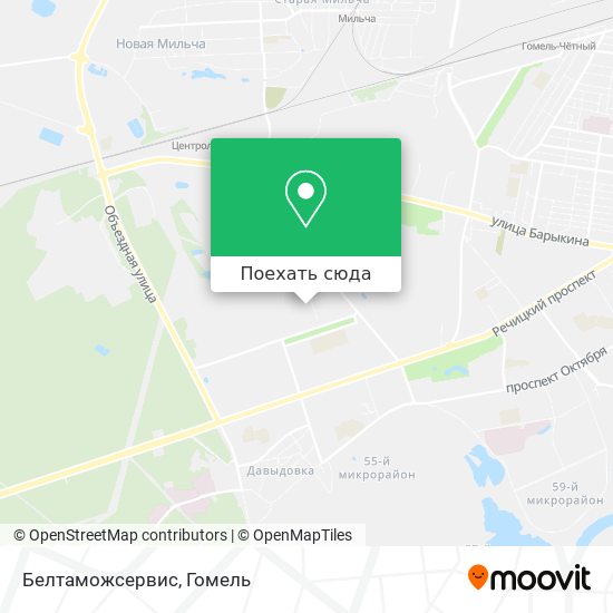Карта Белтаможсервис