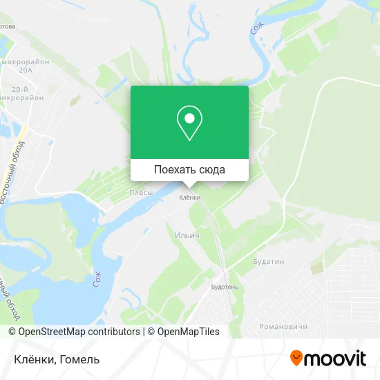Карта Клёнки
