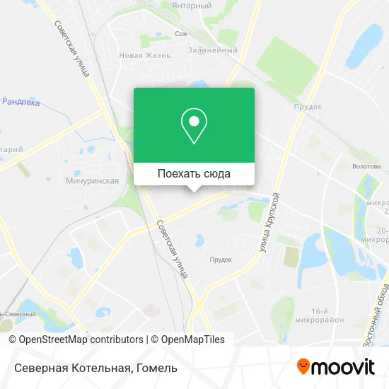 Карта Северная Котельная