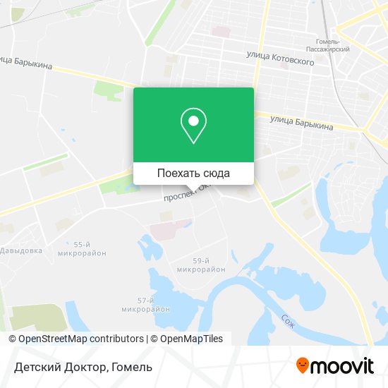 Карта Детский Доктор