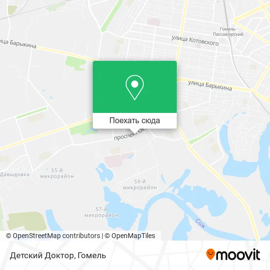 Карта Детский Доктор