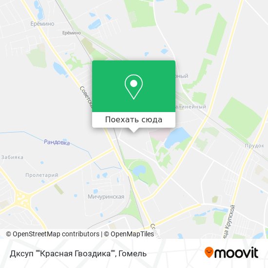 Карта Дксуп ""Красная Гвоздика""