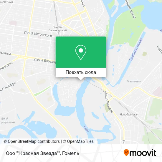 Карта Ооо ""Красная Звезда""