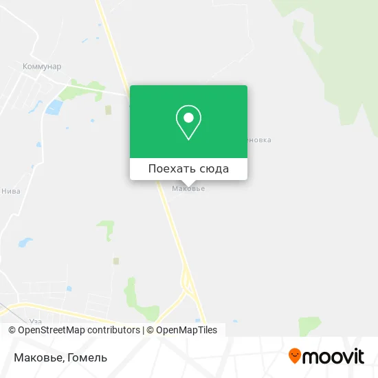 Карта Маковье