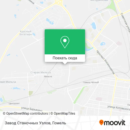 Карта Завод Станочных Узлов