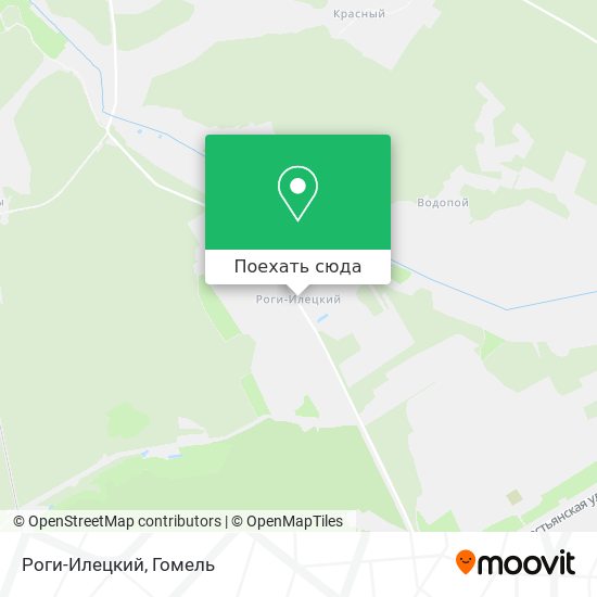 Карта Роги-Илецкий
