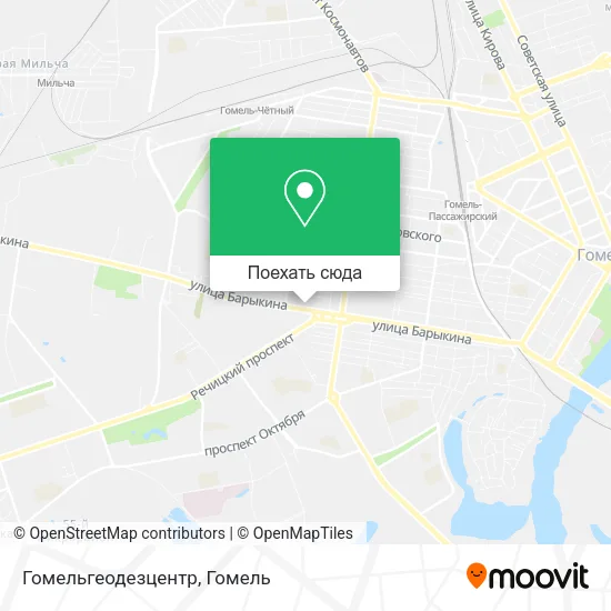 Карта Гомельгеодезцентр