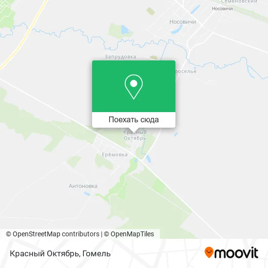 Карта Красный Октябрь