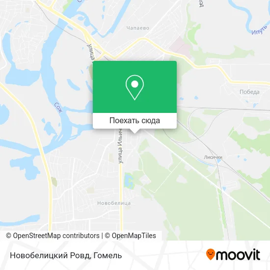 Карта Новобелицкий Ровд
