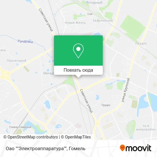 Карта Оао ""Электроаппаратура""