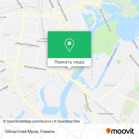 Карта Областная Мрэк