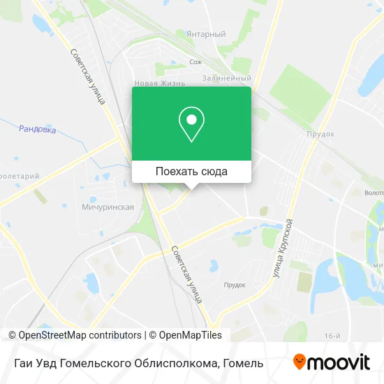 Карта Гаи Увд Гомельского Облисполкома