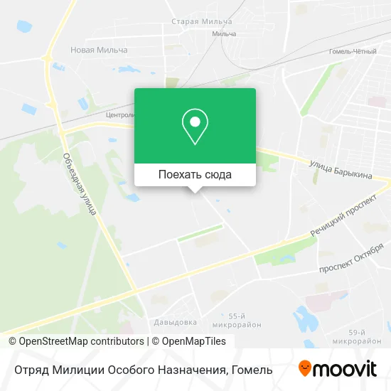 Карта Отряд Милиции Особого Назначения