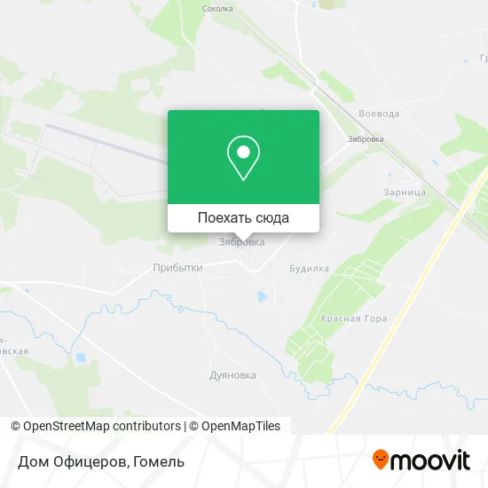 Карта Дом Офицеров
