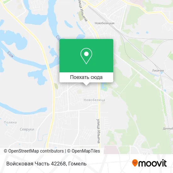 Карта Войсковая Часть 42268