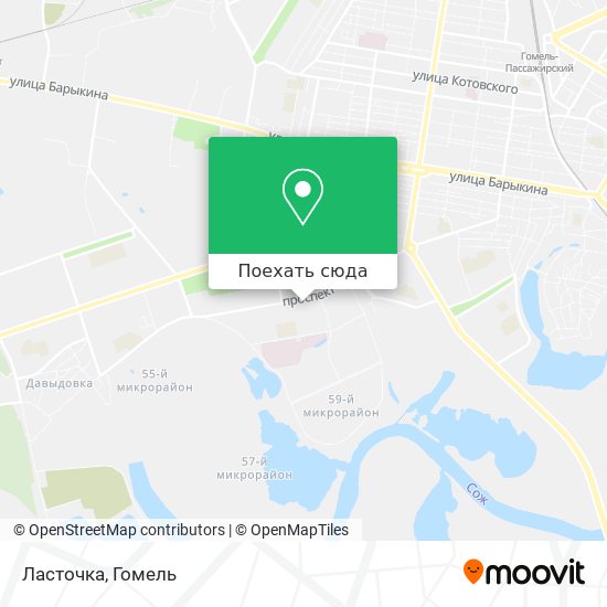 Карта Ласточка