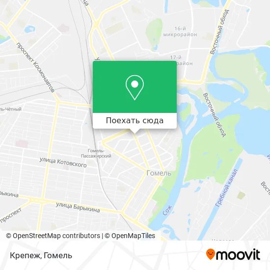 Карта Крепеж
