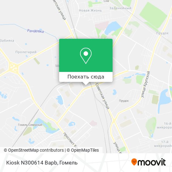 Карта Kiosk N300614 Bapb