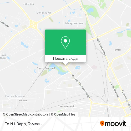 Карта To N1 Bapb