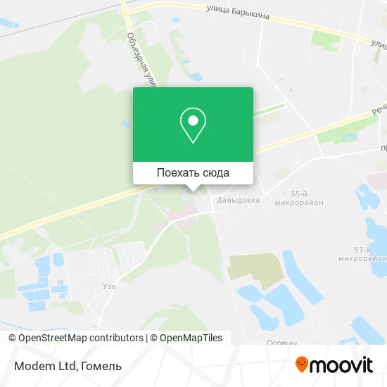 Карта Modem Ltd