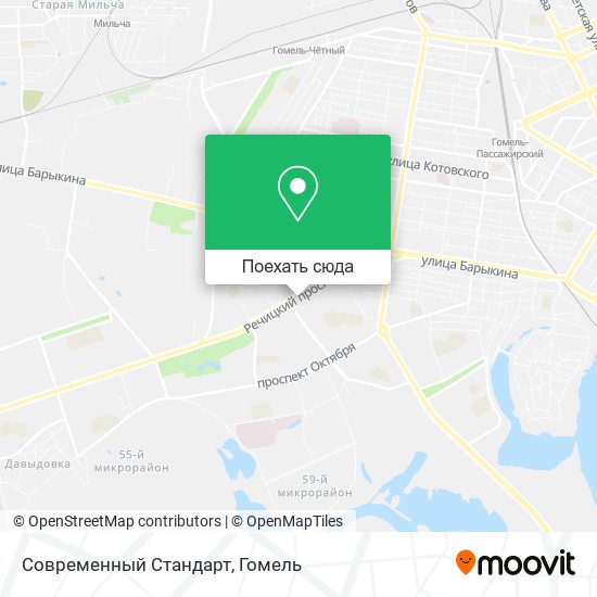Карта Cовременный Стандарт