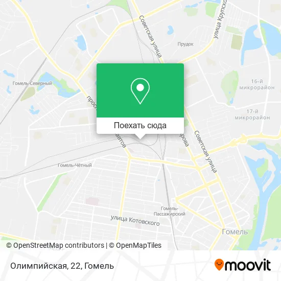 Карта Олимпийская, 22
