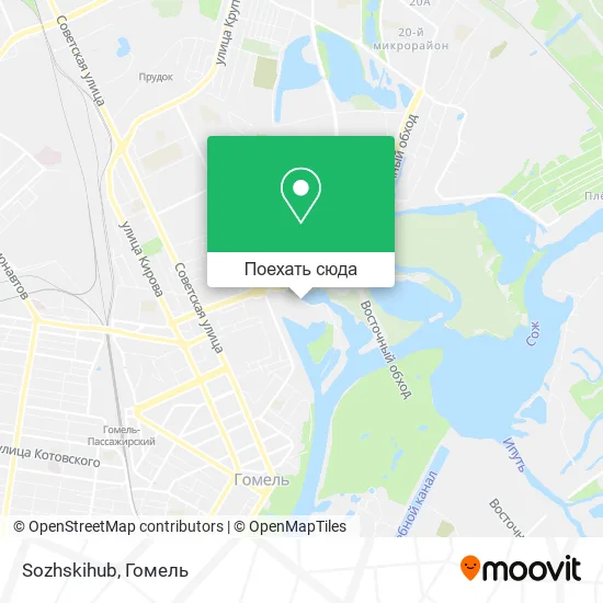 Карта Sozhskihub