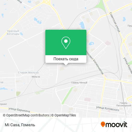 Карта Mi Casa