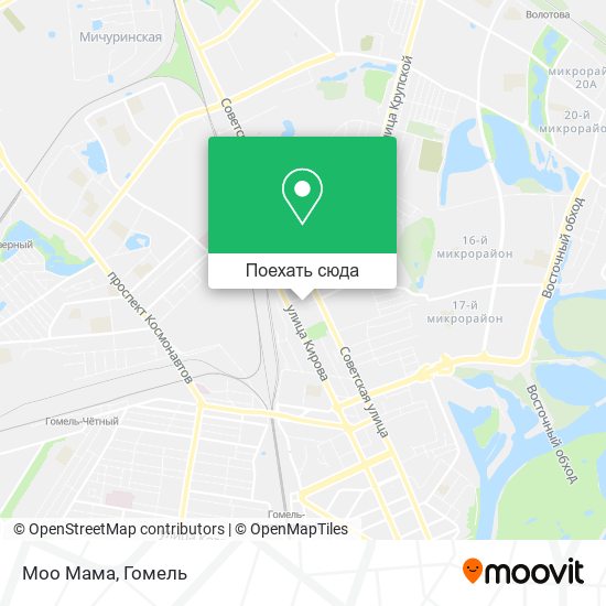 Карта Моо Мама