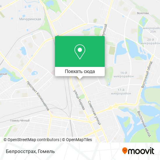 Карта Белросстрах