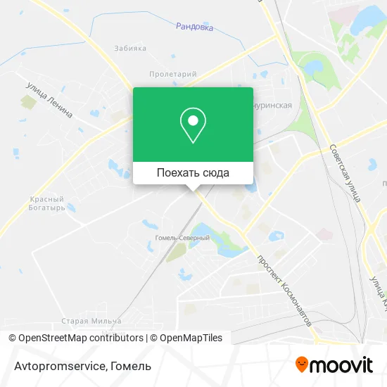 Карта Avtopromservice
