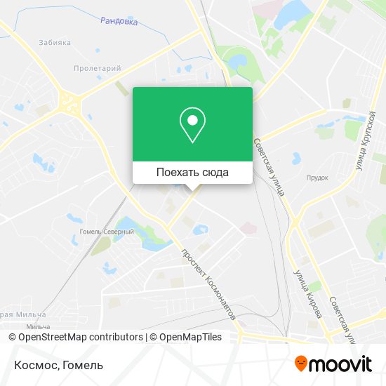 Карта Космос