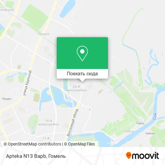 Карта Apteka N13 Bapb