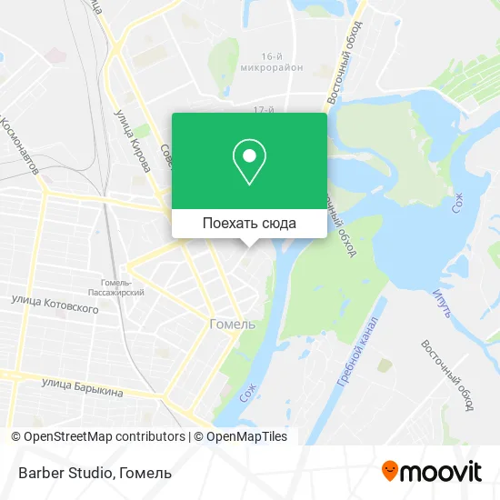 Карта Barber Studio