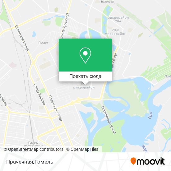 Карта Прачечная