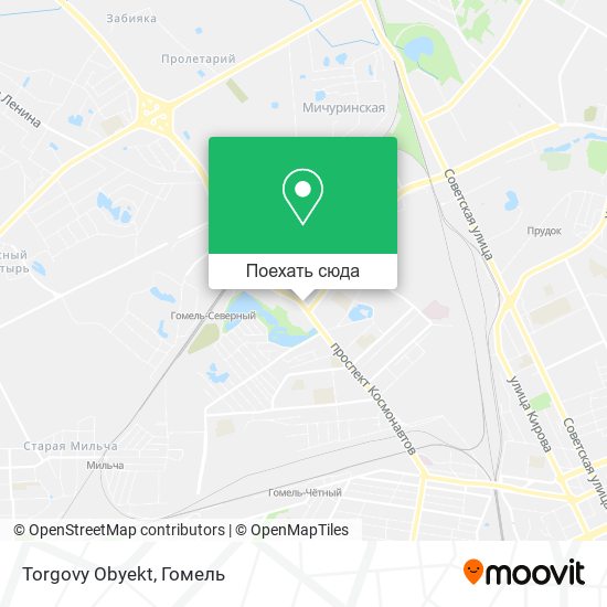 Карта Torgovy Obyekt