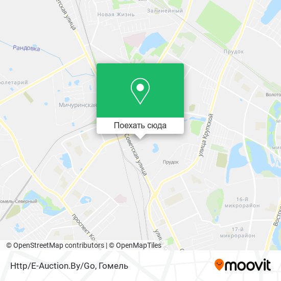 Карта Http/E-Auction.By/Go
