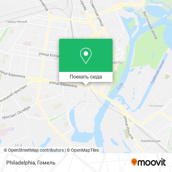 Карта Philadelphia