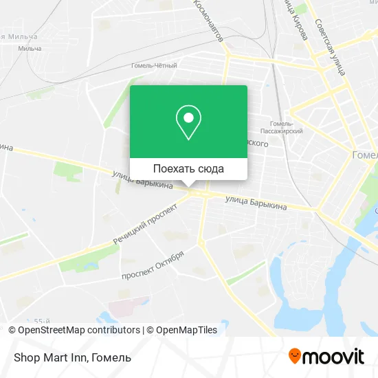 Карта Shop Mart Inn
