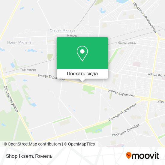 Карта Shop Iksem