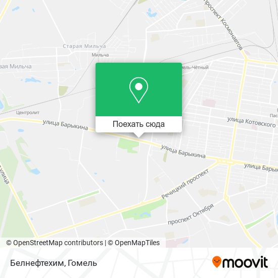 Карта Белнефтехим