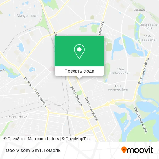 Карта Ooo Visem Gm1