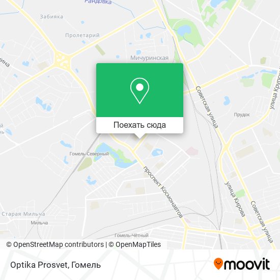 Карта Optika Prosvet