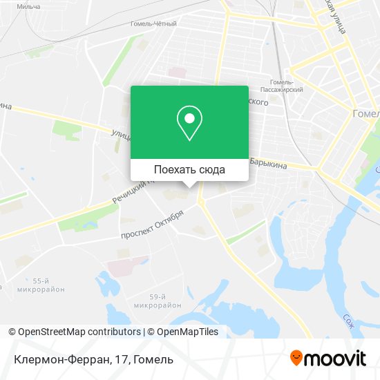 Карта Клермон-Ферран, 17