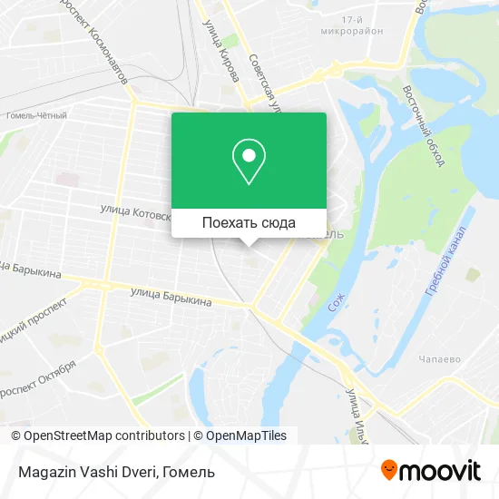 Карта Magazin Vashi Dveri