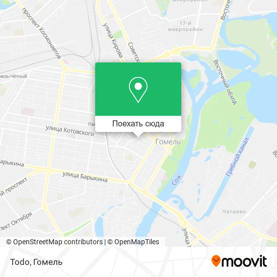 Карта Todo